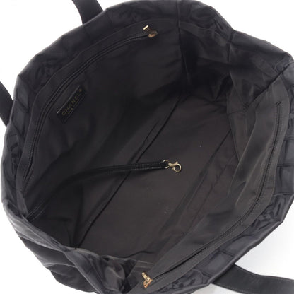 Chanel Tote Bag New Travel Line MM Black Leather MM — view 3