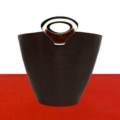 Louis Vuitton Vintage Nocturne Epi Leather Handle Tote Bag Mocha
