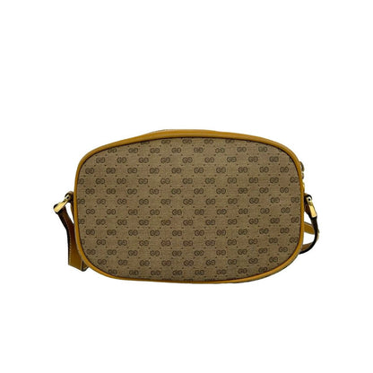Gucci Almost Micro GG Pattern Logo Leather Mini Shoulder Bag Crossbody Pochette — view 3
