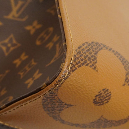 Louis Vuitton Tote Bag Monogram Giant Reverse On The Go MM Brown 2-Way — view 6