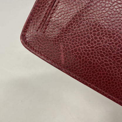 Chanel Wallet on Chain Caviar Leather Bordeaux Gold — view 8