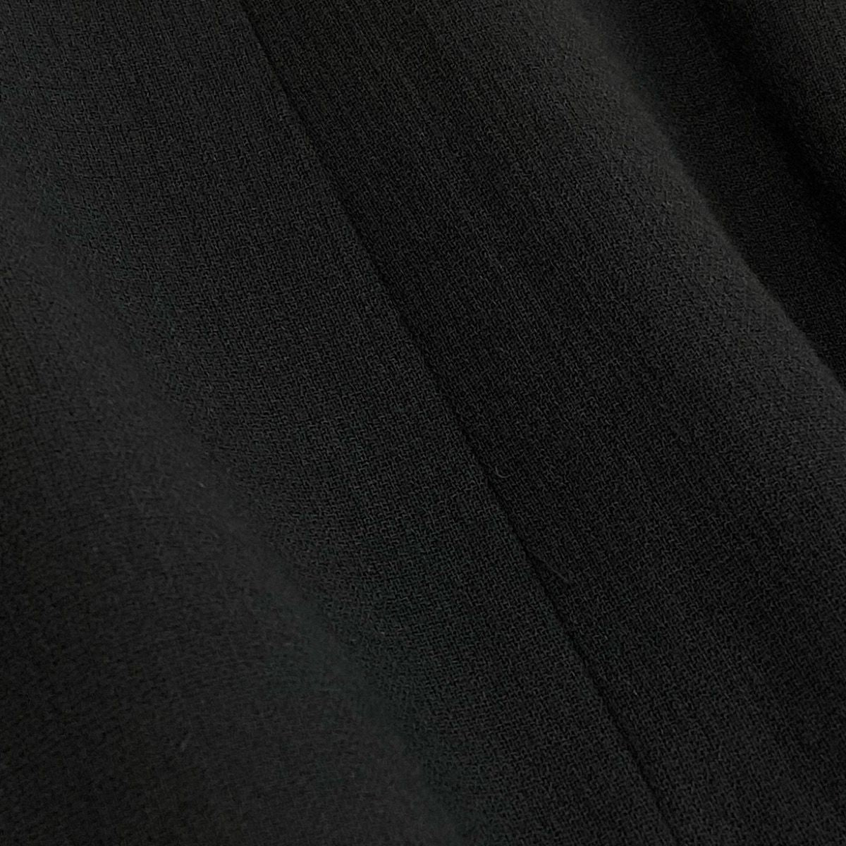 Dolce & Gabbana Eh6 & Tailored Jacket Peak Drapel Double Breasted Long 40 Black — view 7