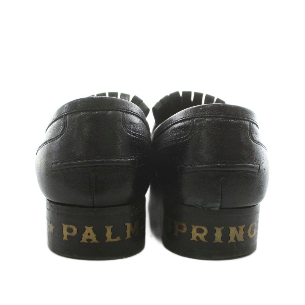 Gucci Horsebit Loafers Fringe Leather Black 8 — view 3
