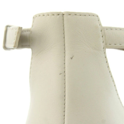 Hermes Legend Wedge Sole Sandals Motif White 36 — view 8