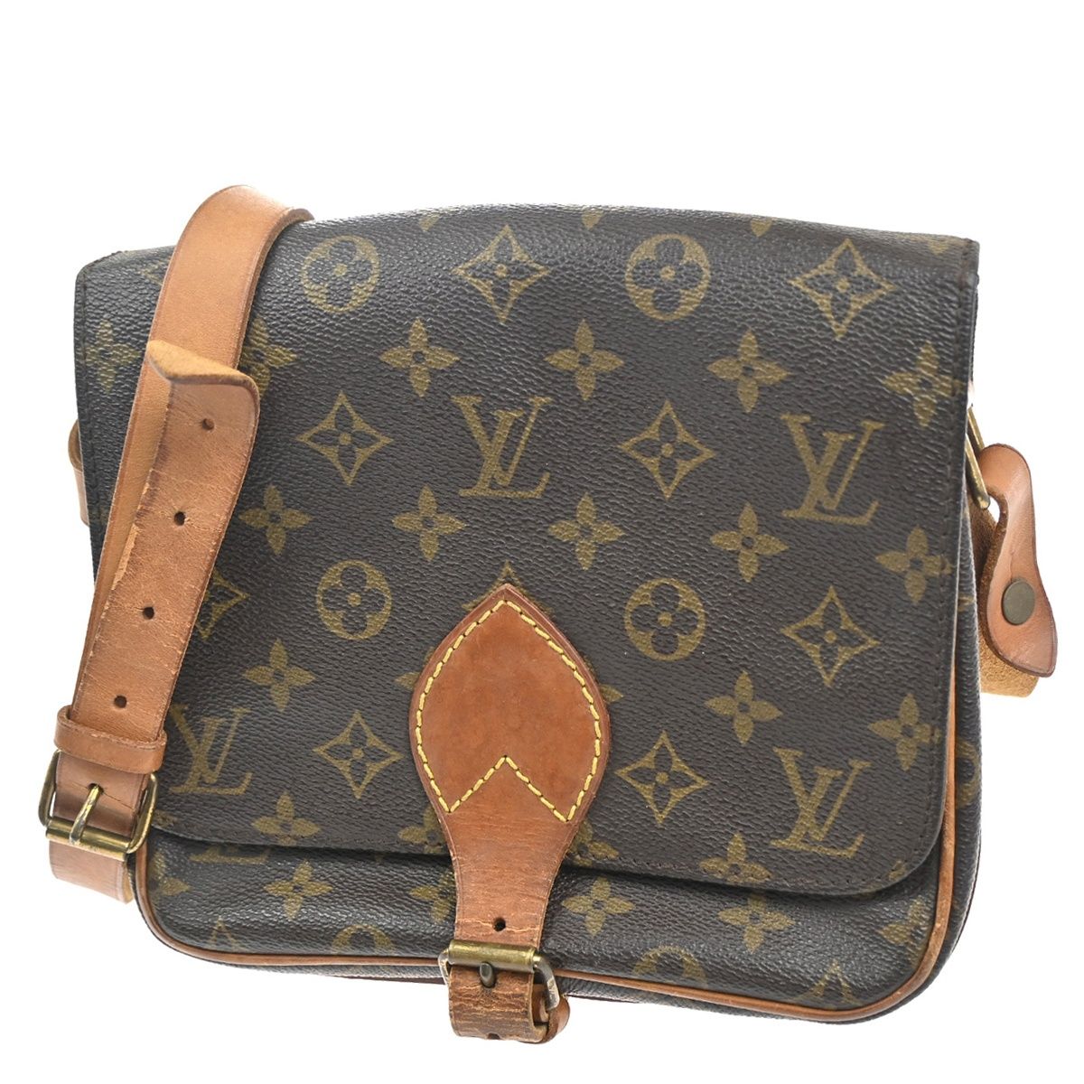 Louis Vuitton Shoulder Bag Monogram Leather