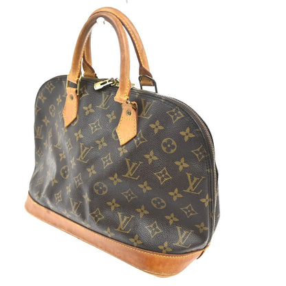 Louis Vuitton Alma Monogram Leather Handbag — view 4