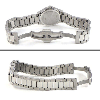 Gucci Watch Timeless 126.5 Date Diamante Silver Dial SS Quartz Analog — view 3