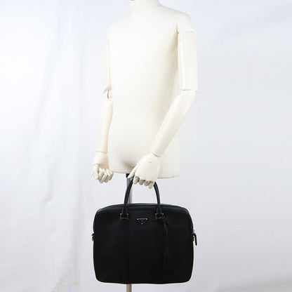 Prada Briefcase Leather Business Bags Black — view 8