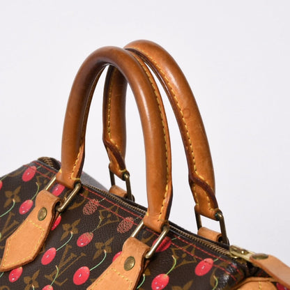 Louis Vuitton Takashi Murakami Monogram Cherry Speedy 25 Handbag — view 7