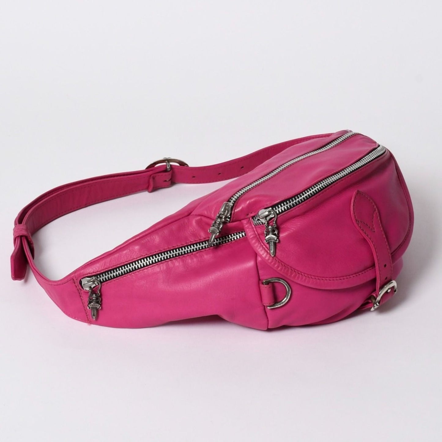 Chrome Hearts 1 Snat Pack Belt Bag Dagger Gunslinger Pink 925 Sterling Silver — view 3