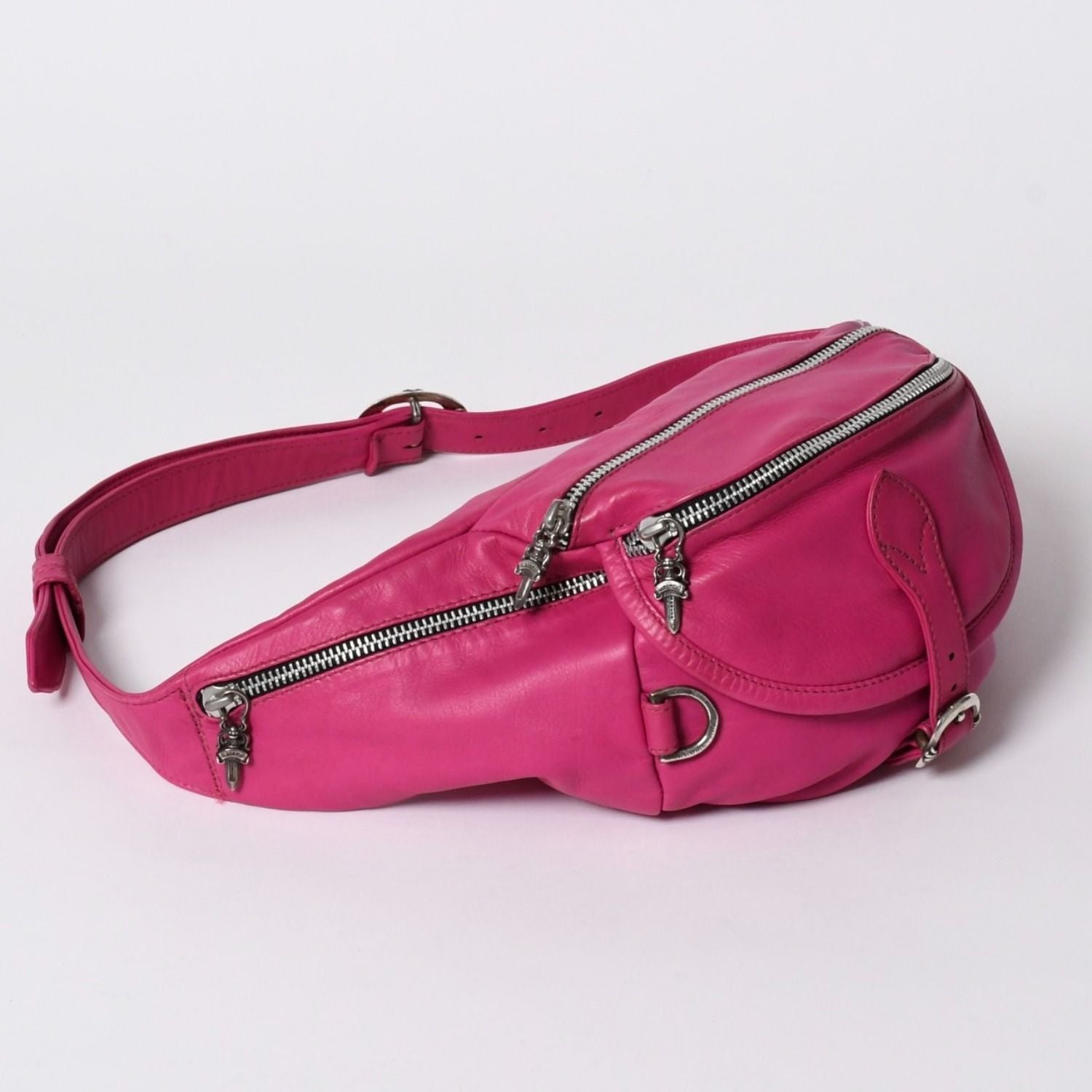 Chrome Hearts 1 Snat Pack Belt Bag Dagger Gunslinger Pink 925 Sterling Silver — view 3