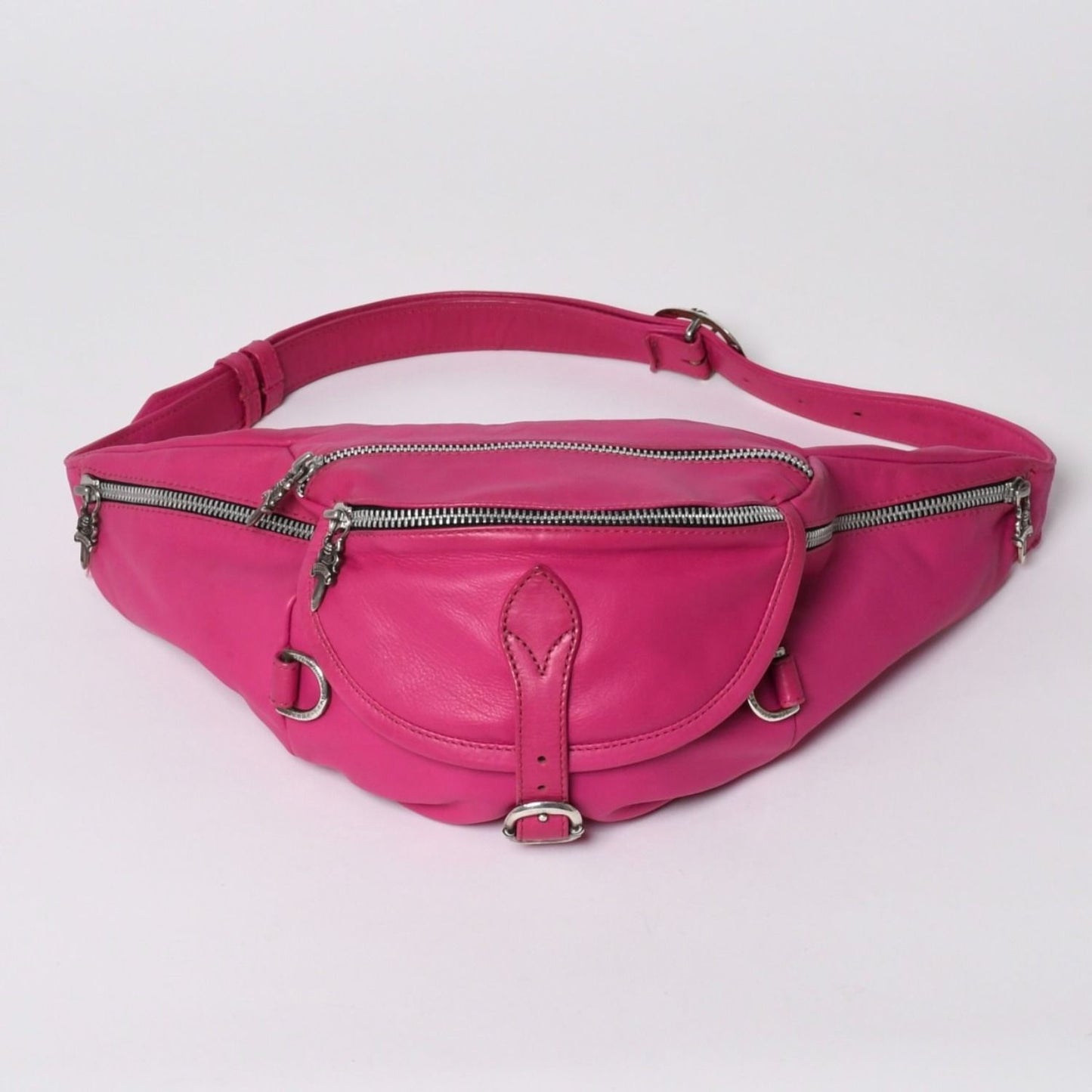 Chrome Hearts 1 Snat Pack Belt Bag Dagger Gunslinger Pink 925 Sterling Silver