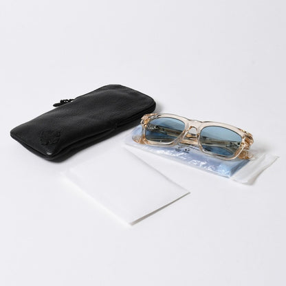 Chrome Hearts Trypoleagain Sunglasses Eyewear 52 Cross Ball Decoration Clear