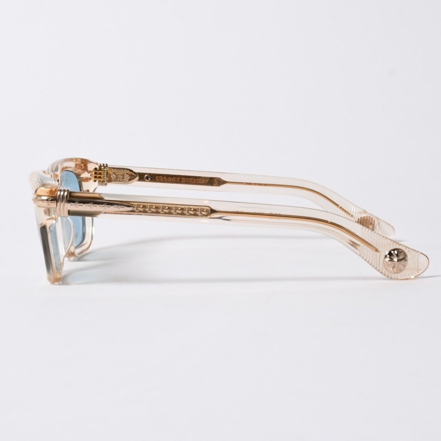 Chrome Hearts Trypoleagain Sunglasses Eyewear 52 Cross Ball Decoration Clear — view 5