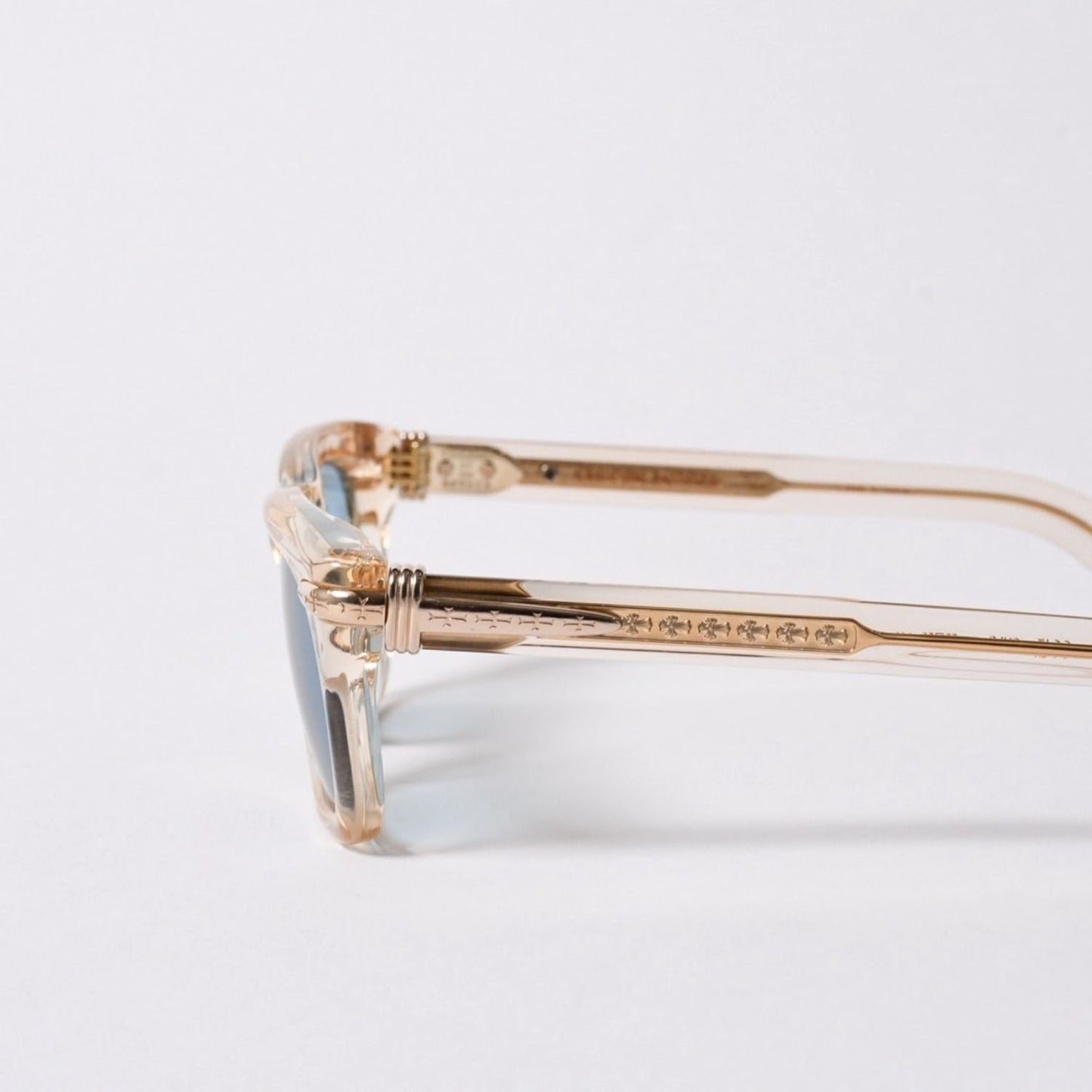 Chrome Hearts Trypoleagain Sunglasses Eyewear 52 Cross Ball Decoration Clear — view 6