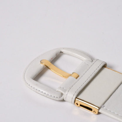 Dior CD Belt Buckle White Gold — view 3