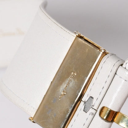 Dior CD Belt Buckle White Gold — view 6