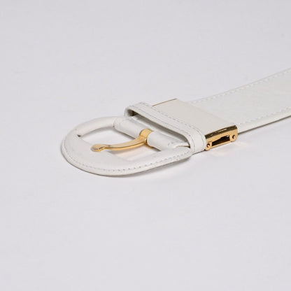 Dior CD Belt Buckle White Gold — view 4