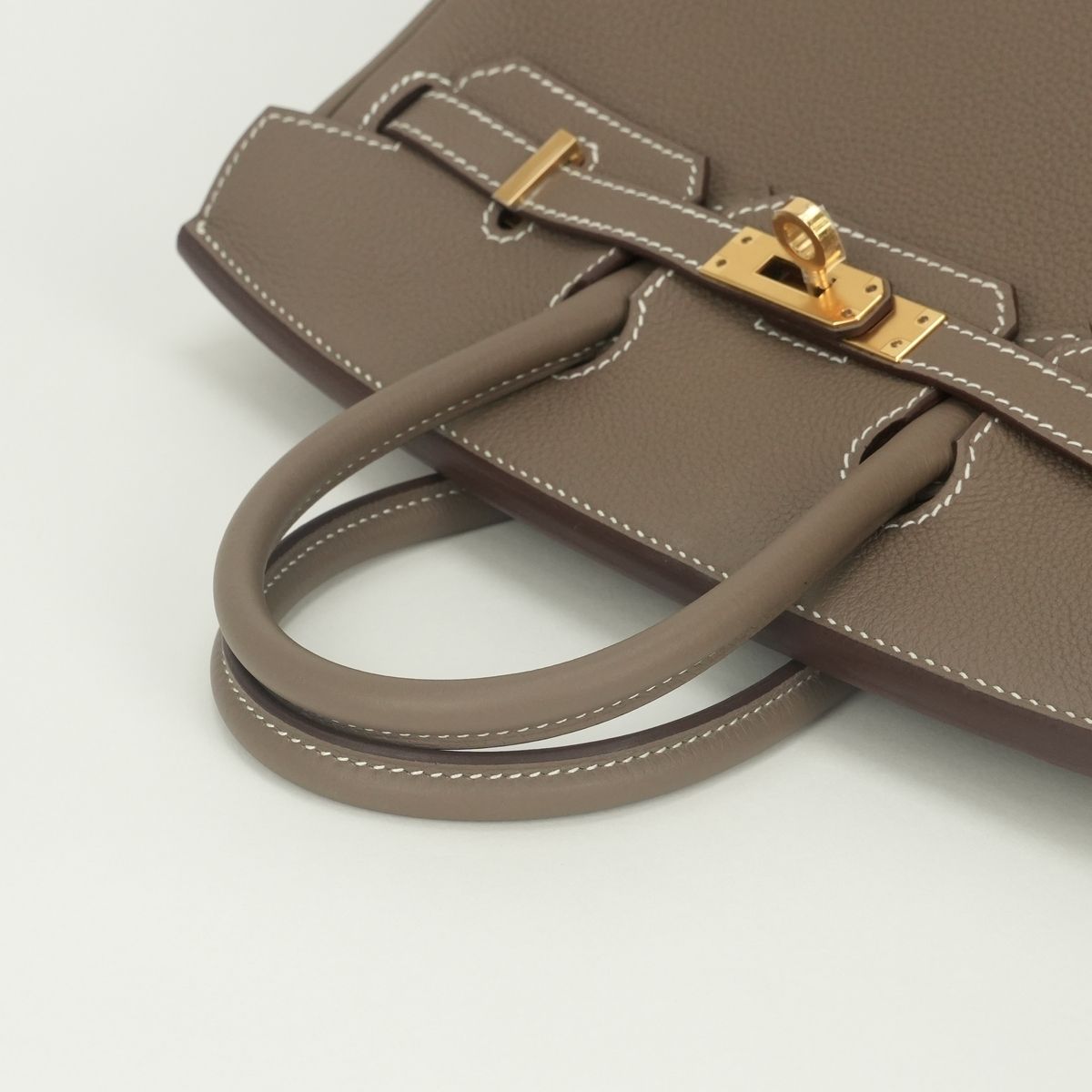 Hermes Birkin 25 Togo Etoupe Gray — view 4