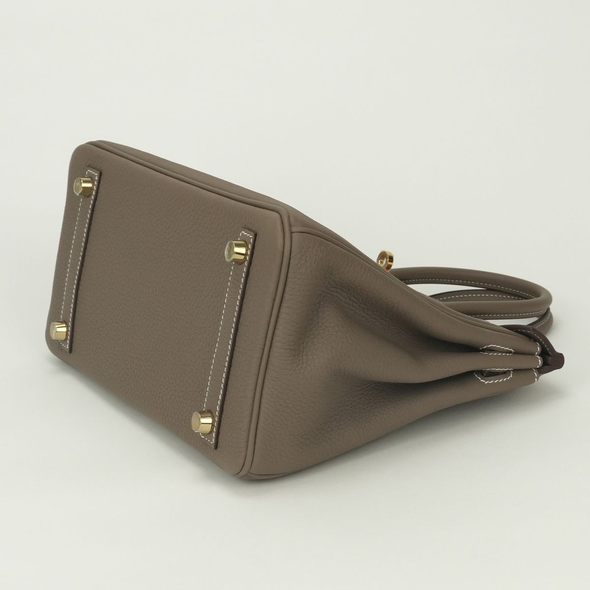 Hermes Birkin 25 Togo Etoupe Gray — view 5