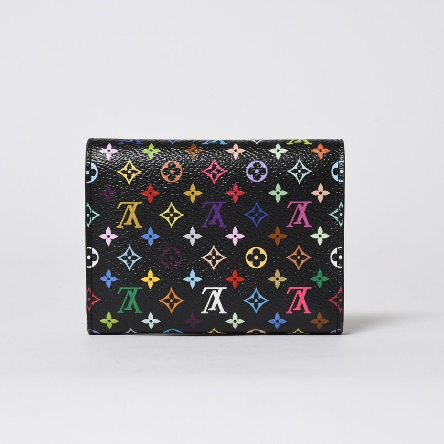 Louis Vuitton Takashi Murakami Monogram Multicolor Portefeuille Trifold Wallet — view 2