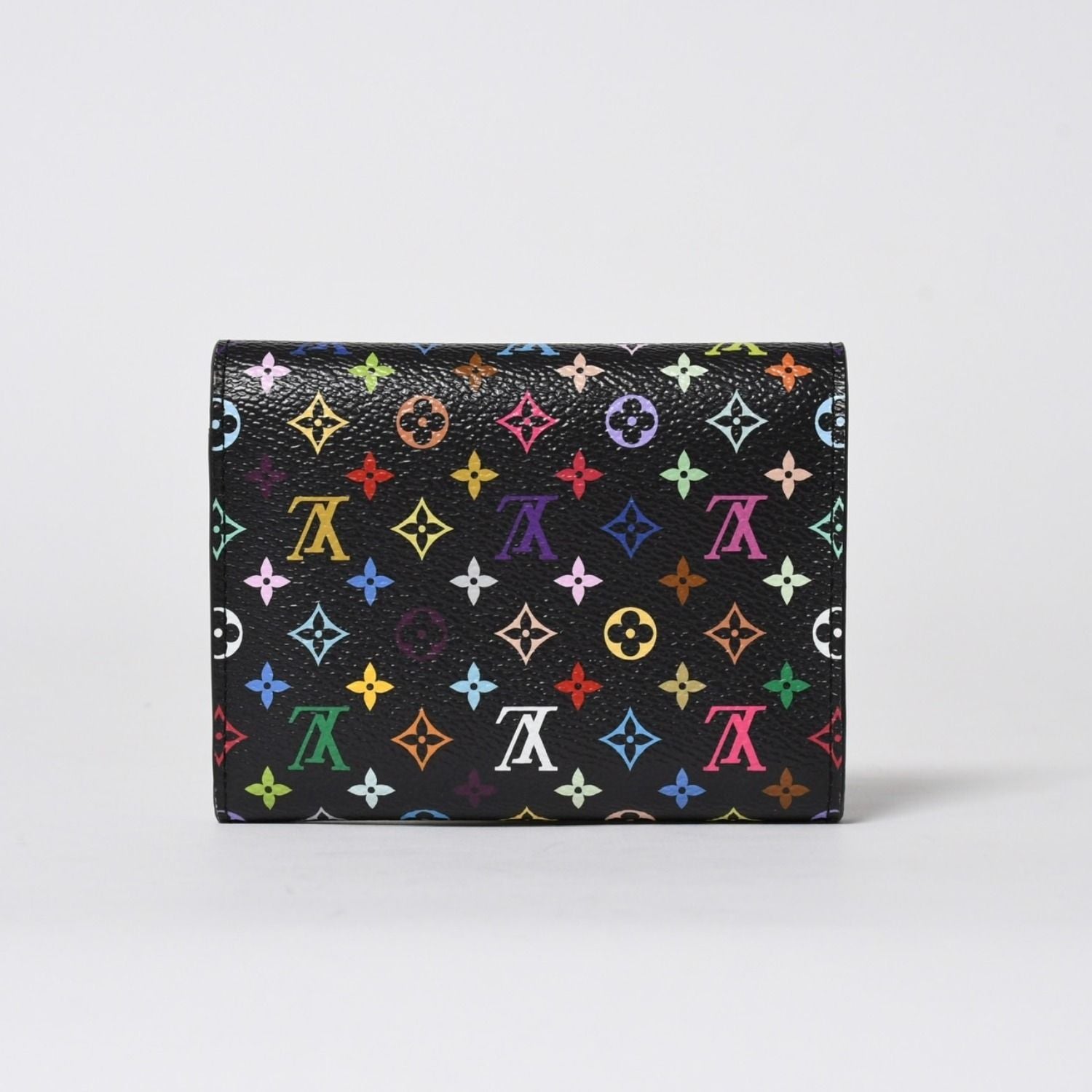 Louis Vuitton Takashi Murakami Monogram Multicolor Portefeuille Trifold Wallet — view 2