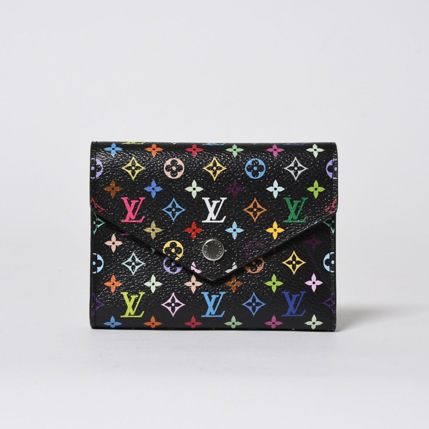 Louis Vuitton Takashi Murakami Monogram Multicolor Portefeuille Trifold Wallet