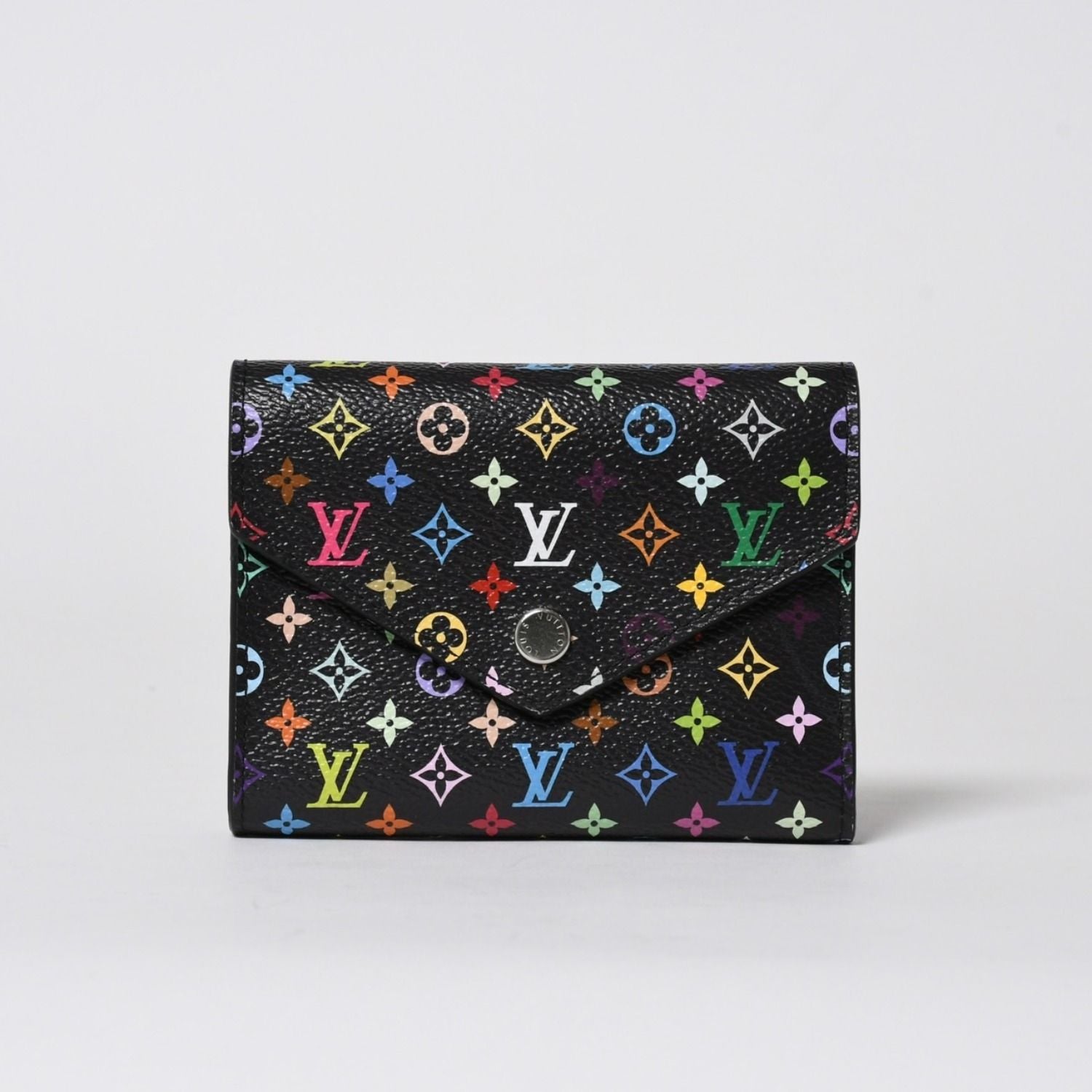 Louis Vuitton Takashi Murakami Monogram Multicolor Portefeuille Trifold Wallet