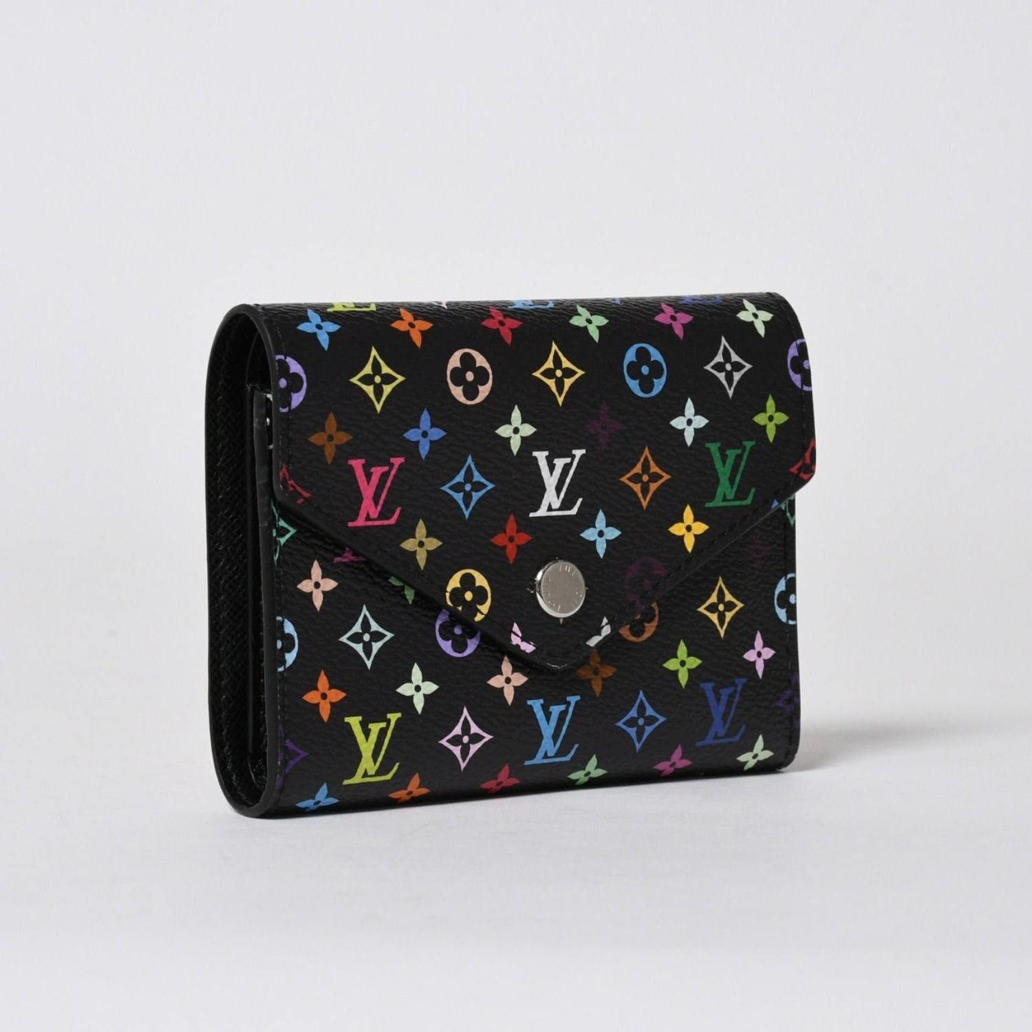 Louis Vuitton Takashi Murakami Monogram Multicolor Portefeuille Trifold Wallet — view 3