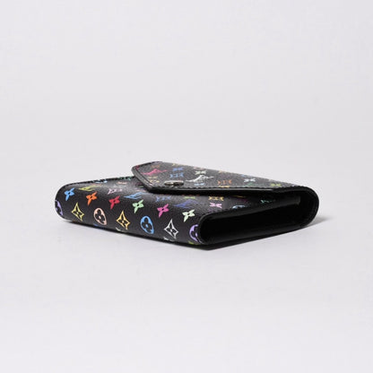 Louis Vuitton Takashi Murakami Monogram Multicolor Portefeuille Trifold Wallet — view 4