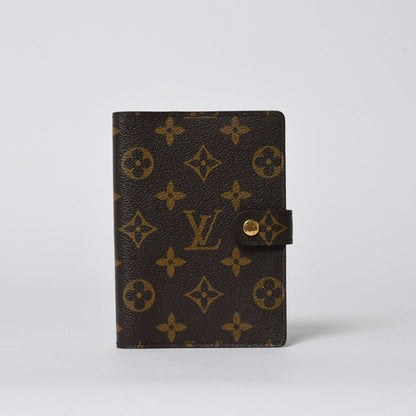 Louis Vuitton Notebook Case Agenda PM Monogram Brown