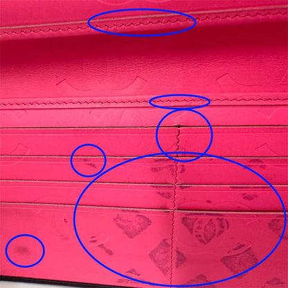Chanel Wallet Black Pink Silver CC Logo — view 8