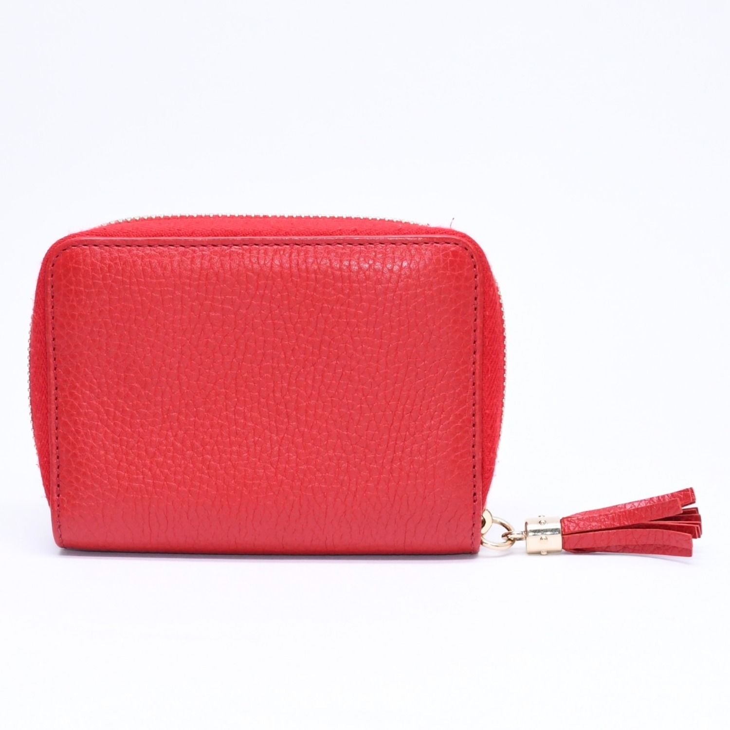 Gucci Soho Fringe Compact Wallet Coin Purse Leather — view 2