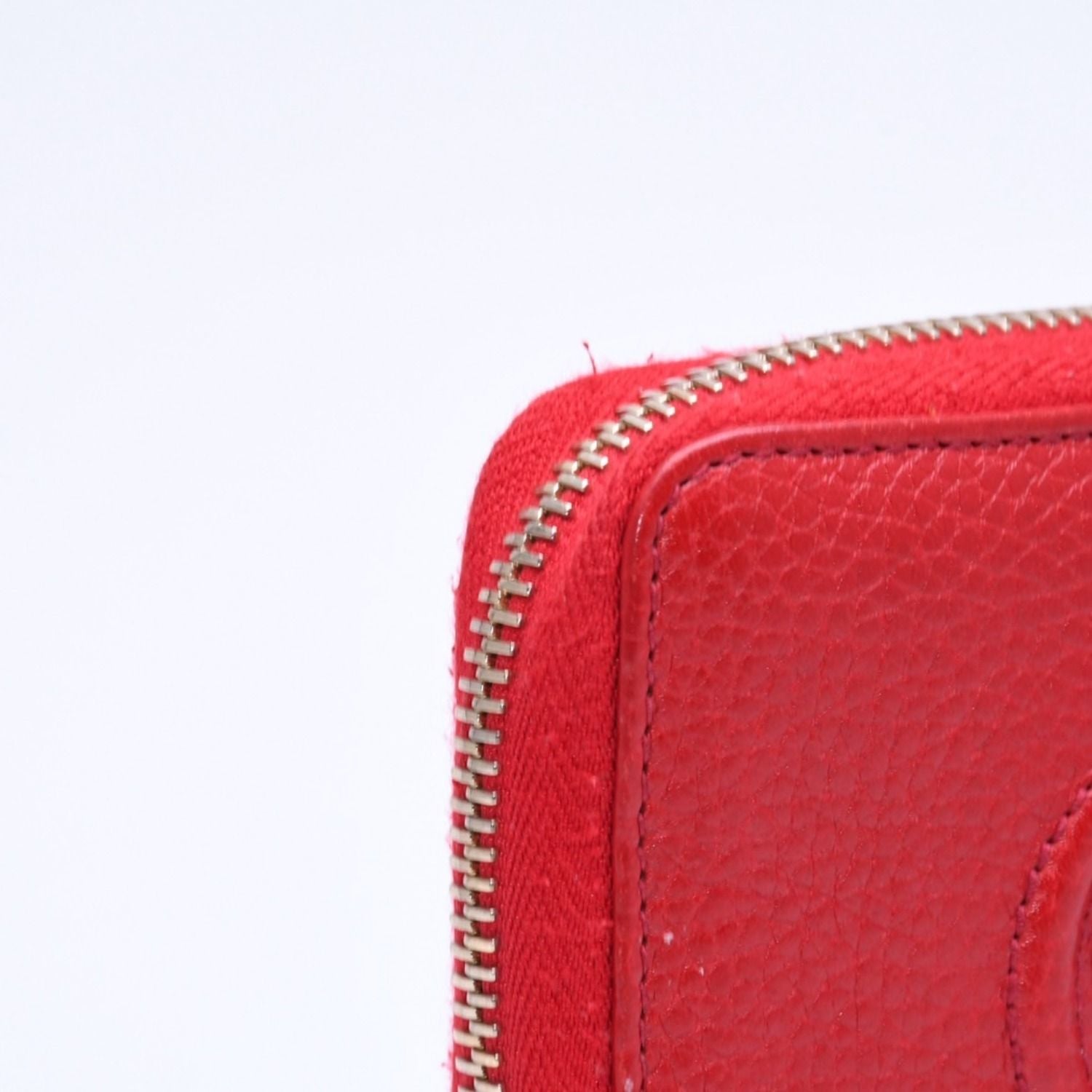 Gucci Soho Fringe Compact Wallet Coin Purse Leather — view 7