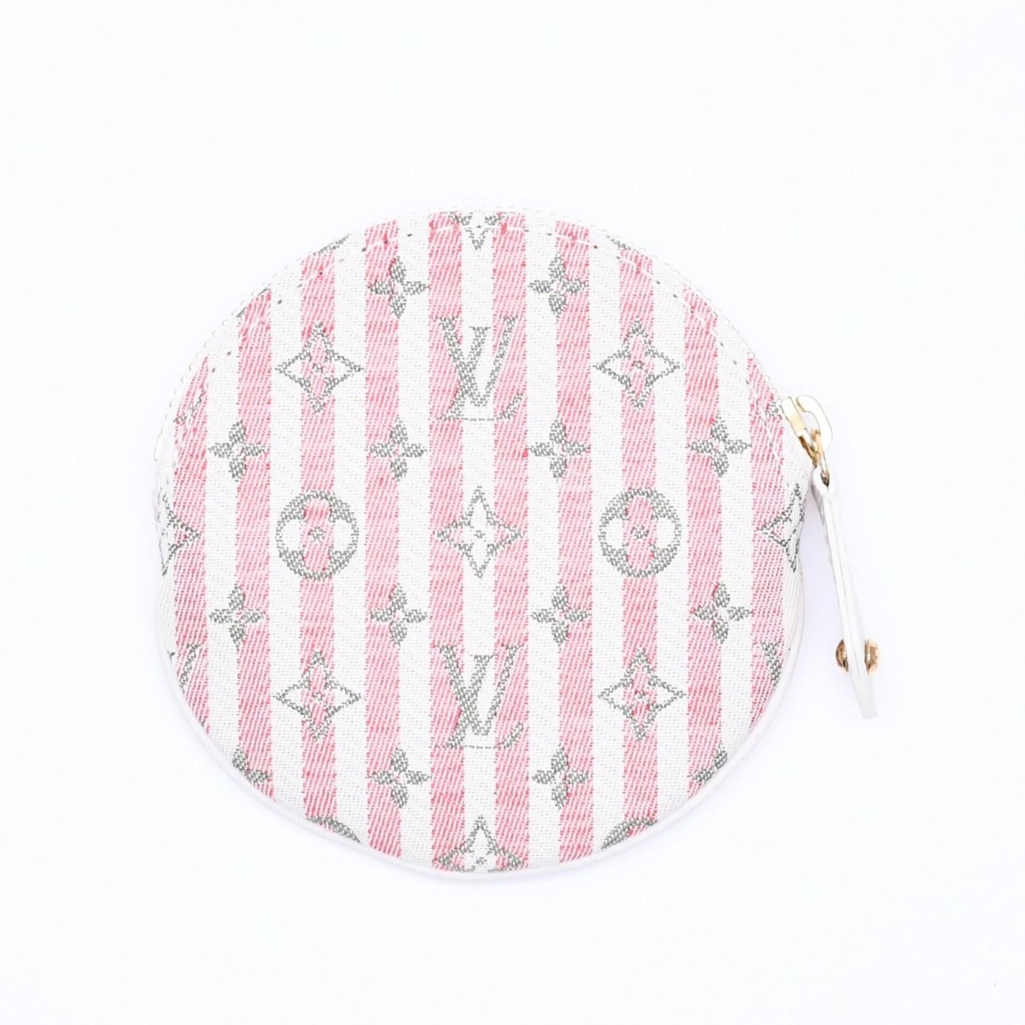 Louis Vuitton Monogram Mini Orchid Croisette Porte Monnaie Rond Coin Purse Case — view 2