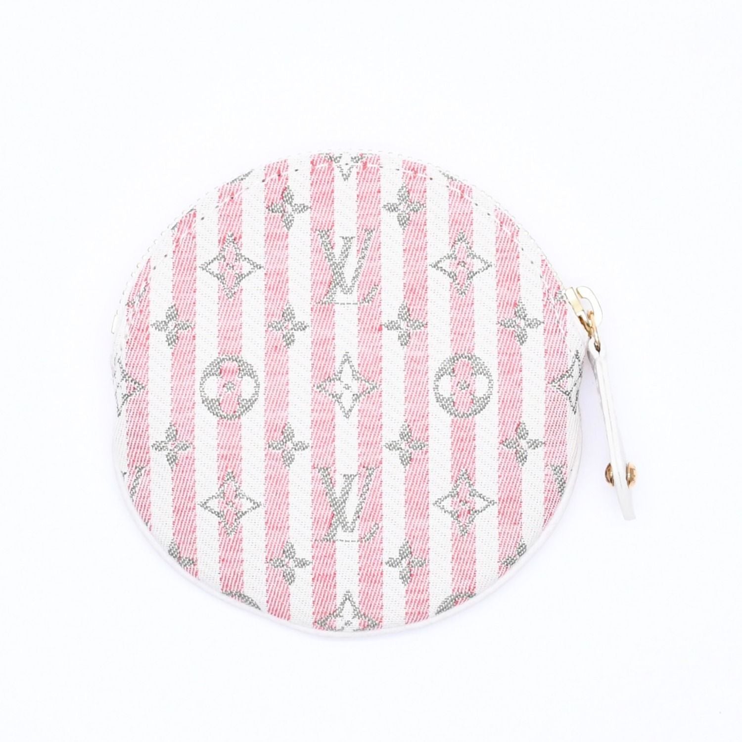 Louis Vuitton Monogram Mini Orchid Croisette Porte Monnaie Rond Coin Purse Case — view 2