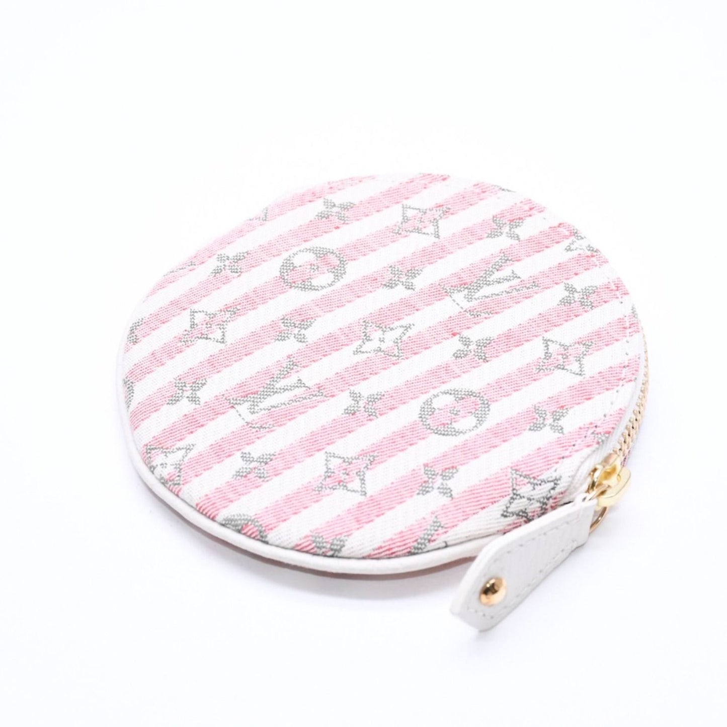 Louis Vuitton Monogram Mini Orchid Croisette Porte Monnaie Rond Coin Purse Case — view 4
