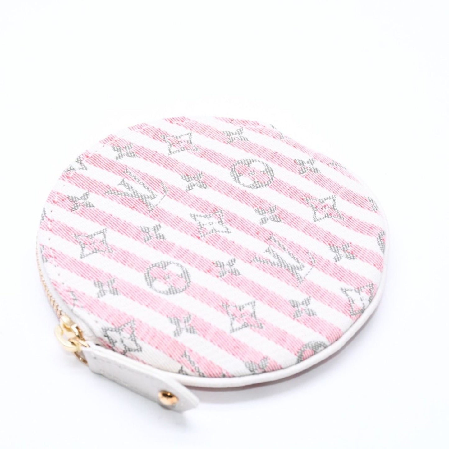 Louis Vuitton Monogram Mini Orchid Croisette Porte Monnaie Rond Coin Purse Case — view 5