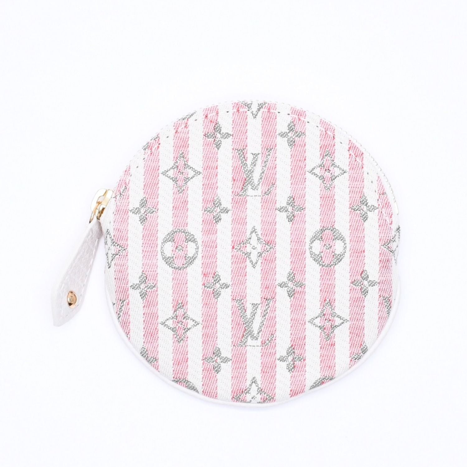 Louis Vuitton Monogram Mini Orchid Croisette Porte Monnaie Rond Coin Purse Case