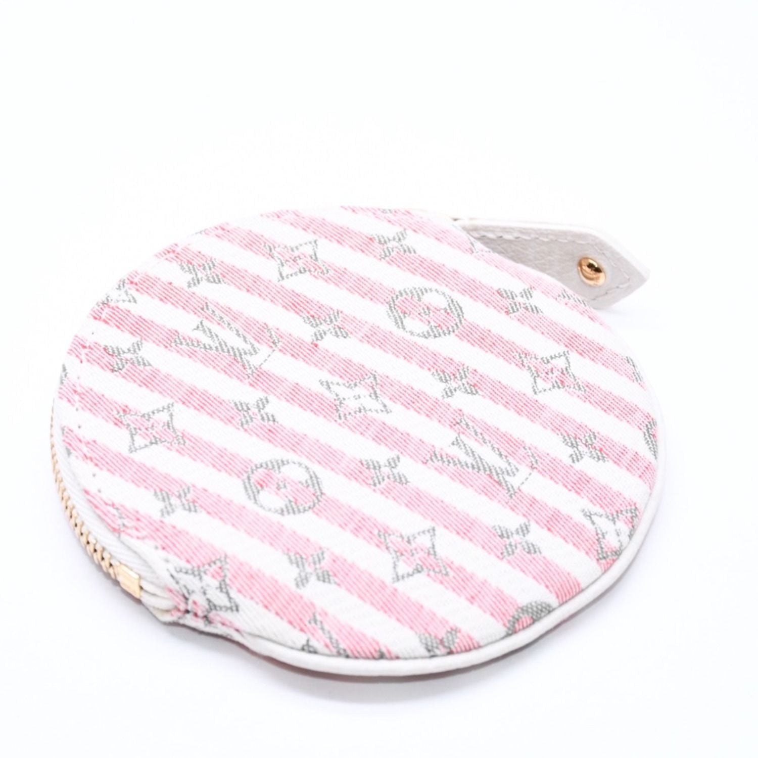 Louis Vuitton Monogram Mini Orchid Croisette Porte Monnaie Rond Coin Purse Case — view 3
