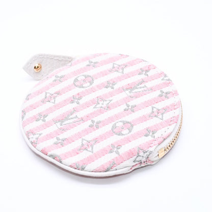 Louis Vuitton Monogram Mini Orchid Croisette Porte Monnaie Rond Coin Purse Case — view 6