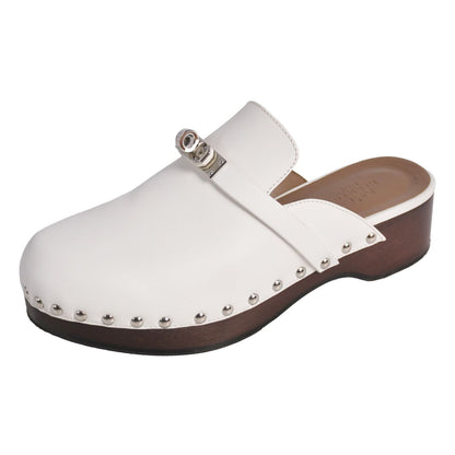 Hermes Sandals Carlotta Clogs Kelly