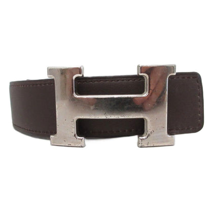 Hermes Constance Belt Logo Leather Buckle 80 Brown — view 2