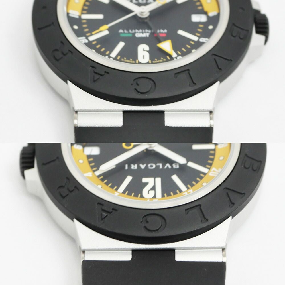 Bvlgari Aluminum Amerigo Vespucci World Limited Pieces GMT Black Dial Automatic — view 7