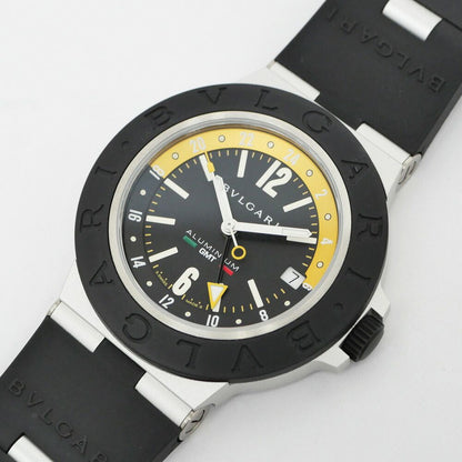 Bvlgari Aluminum Amerigo Vespucci World Limited Pieces GMT Black Dial Automatic — view 8