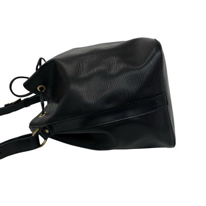 Louis Vuitton Vintage Petit Noe Epi Leather Drawstring Shoulder Bag Cross Noir — view 5