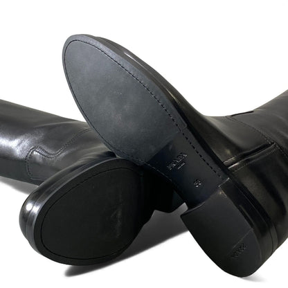Prada Buckle Boot Black — view 7