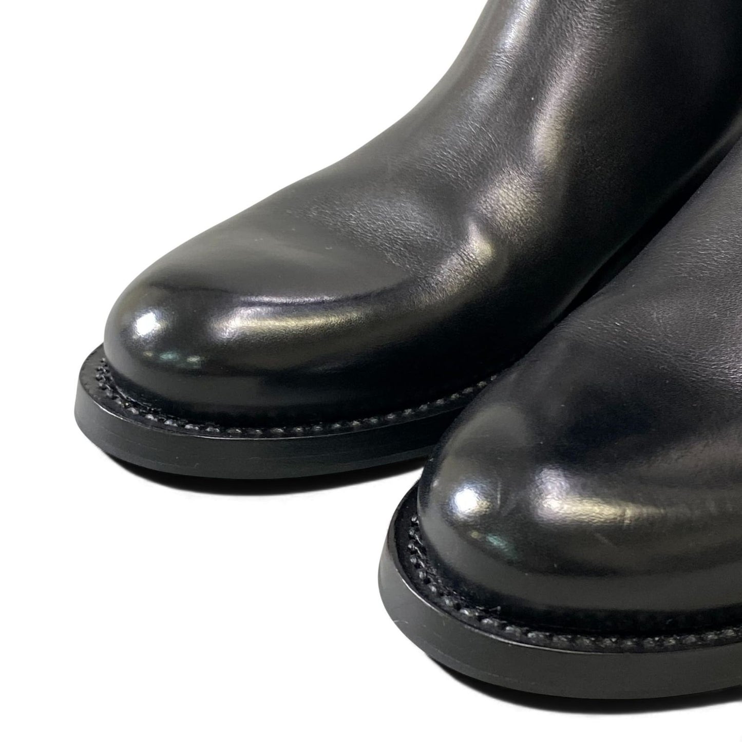 Prada Buckle Boot Black — view 6