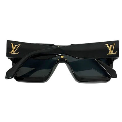 Louis Vuitton Sunglasses Eyewear Cyclone Monogram Flower Swarovski Black — view 8