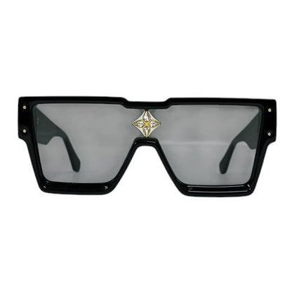Louis Vuitton Sunglasses Eyewear Cyclone Monogram Flower Swarovski Black — view 2